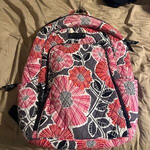 Vera Bradley Cherry Blossom Campus Backpack Retired Back to School